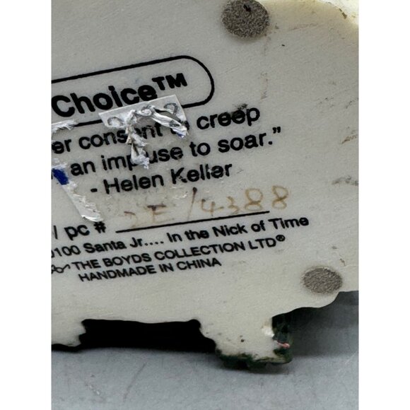 Vintage Carver's Choice 1998 Christmas Skiing Santa Claus 6" Tall READ - Picture 8 of 10